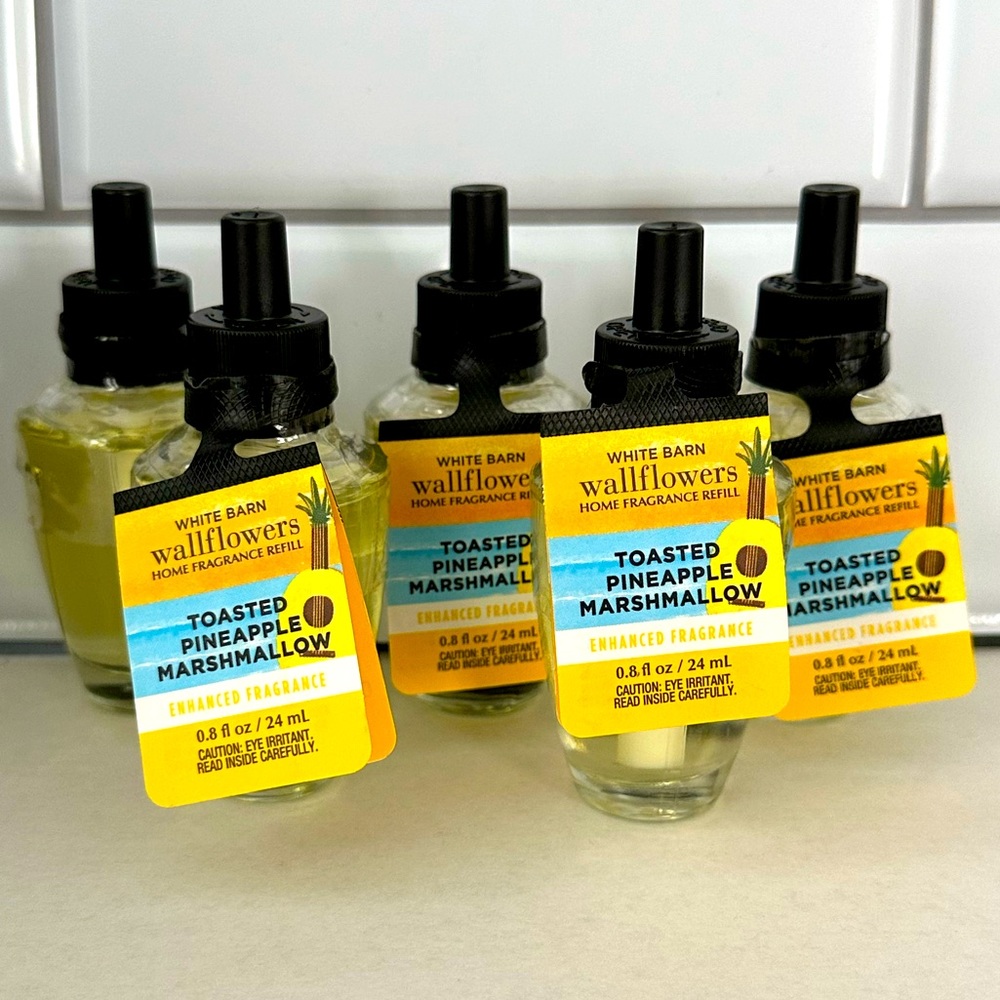 LAST ONE- 5 Toasted Pineapple Marshmallow Wallflower Refills